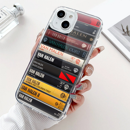 Van Halen Albums Cassette Collection Retro MagSafe Phone Case