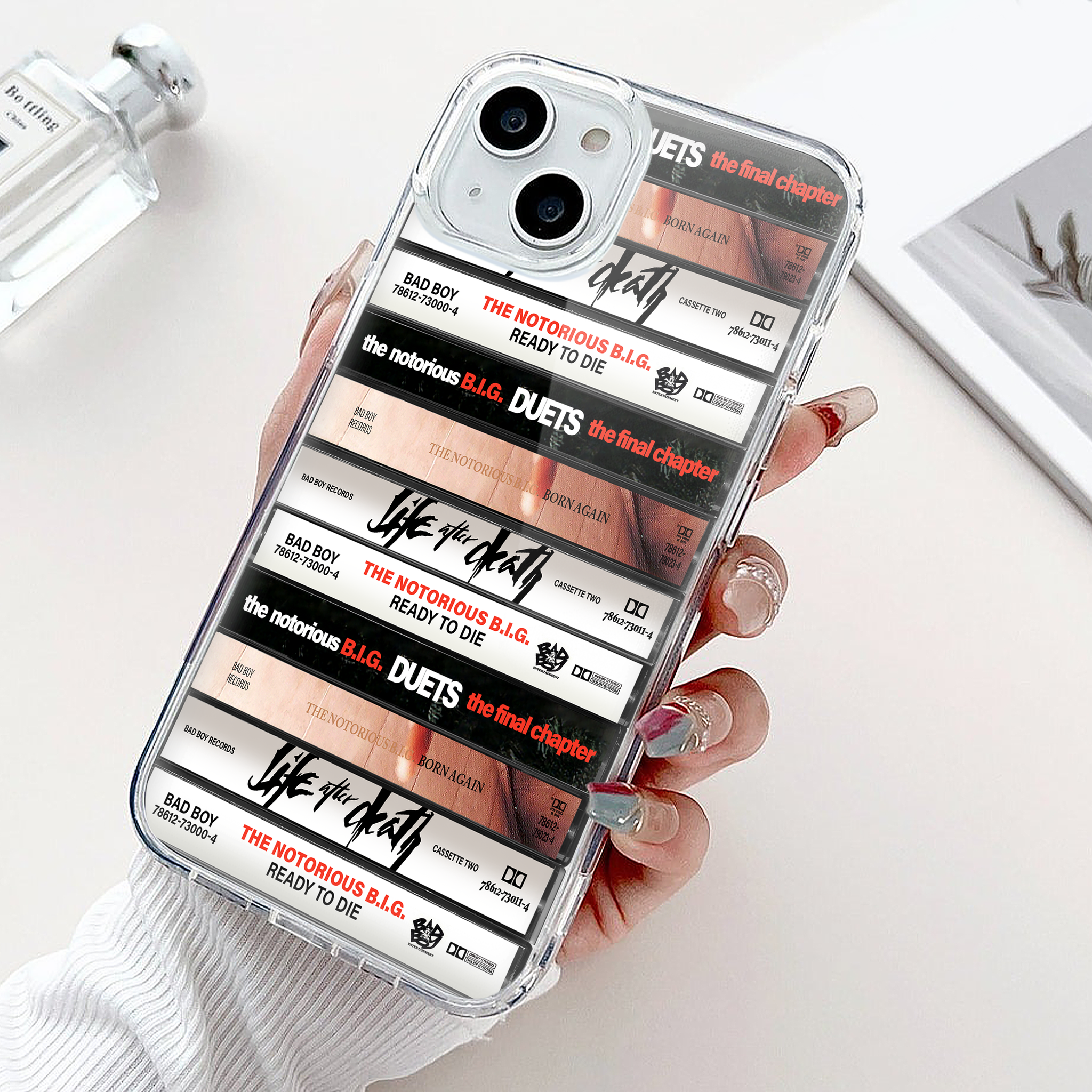 The Notorious B.I.G. Albums Cassette Collection Retro Phone Case