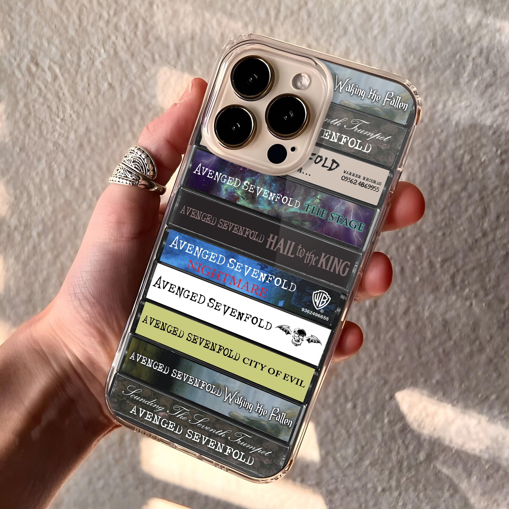 Avenged Sevenfold Albums Cassette Collection Retro Phone Case
