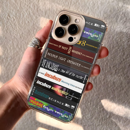 Incubus Albums Cassette Collection Retro Phone Case