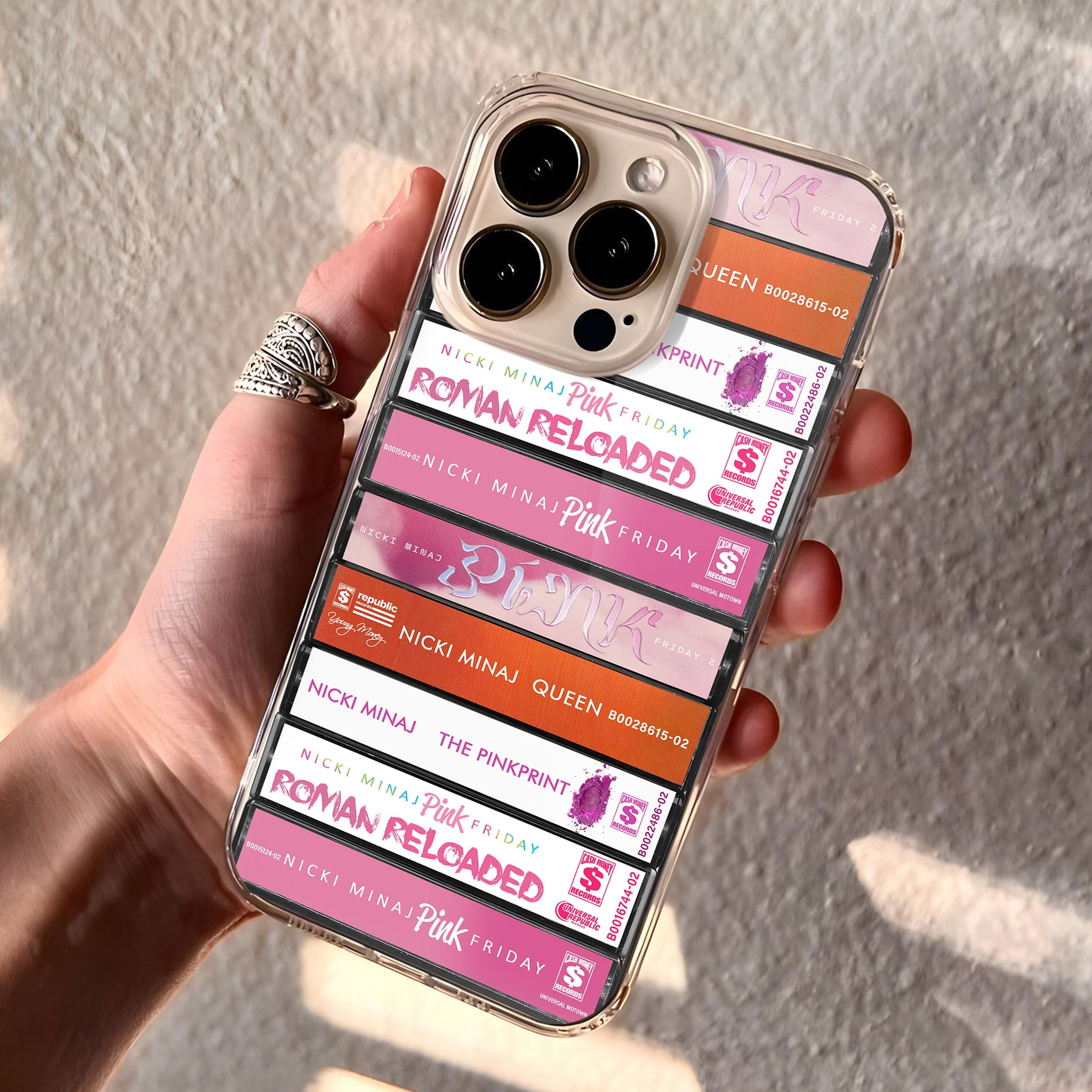 Nicki Minaj Albums Cassette Collection Retro Phone Case