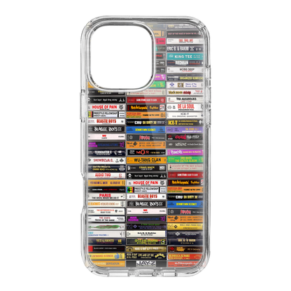 Classic 80s & 90s Hip Hop Albums Cassette Collection Retro MagSafe Phone Case