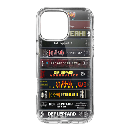 Def Leppard Albums Cassette Collection Retro MagSafe Phone Case