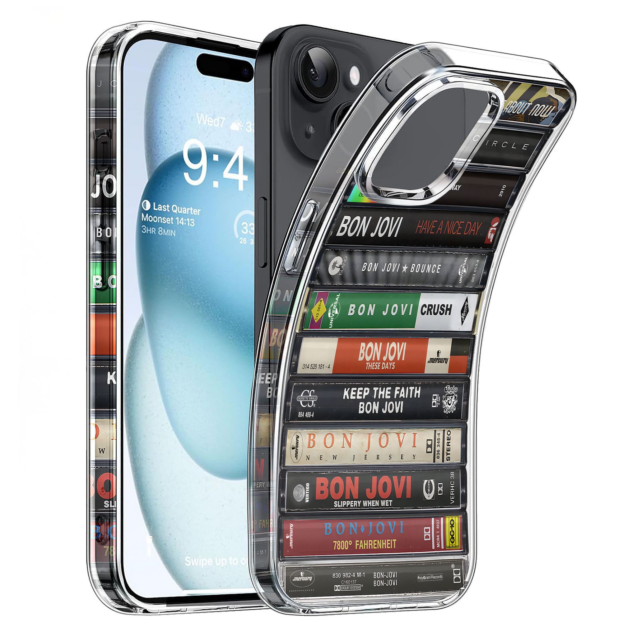 Bon Jovi Albums Cassette Collection Retro MagSafe Phone Case