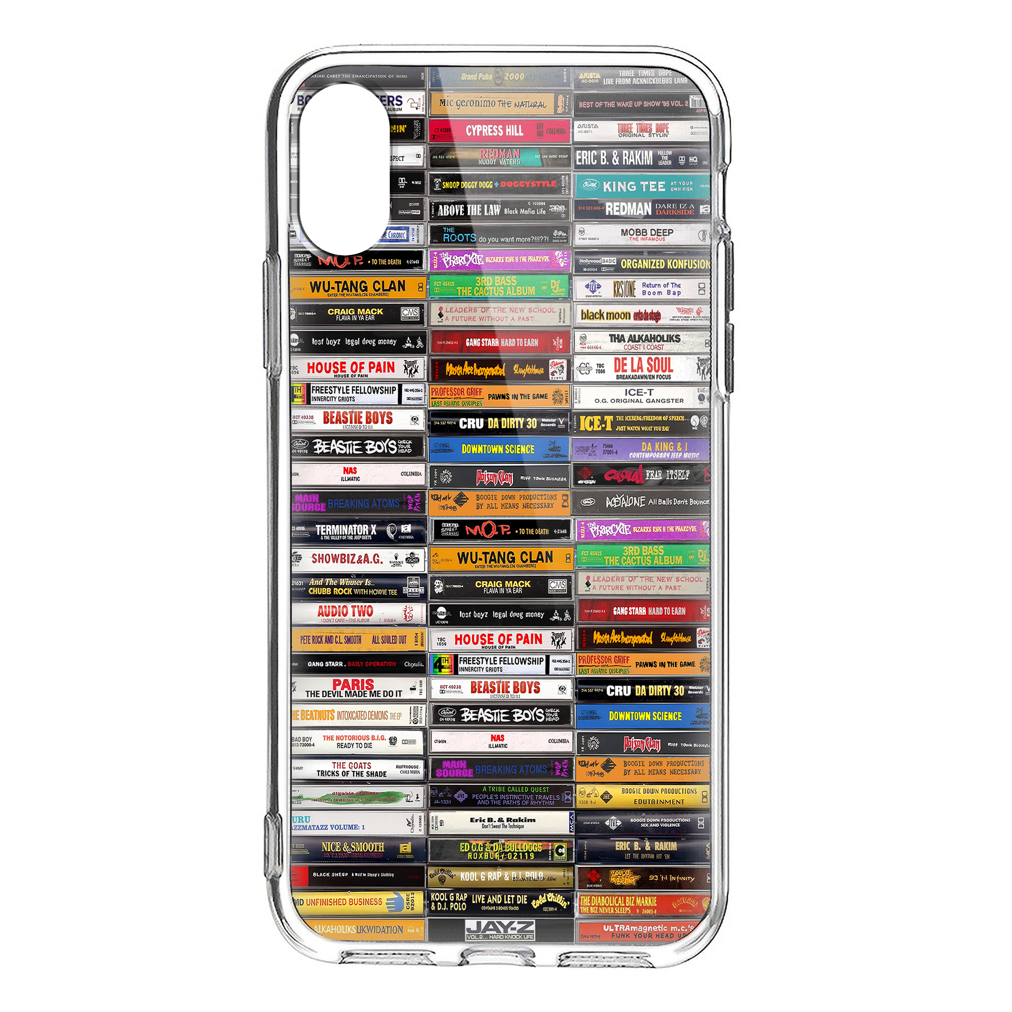 Classic 80s & 90s Hip Hop Albums Cassette Collection Retro MagSafe Phone Case