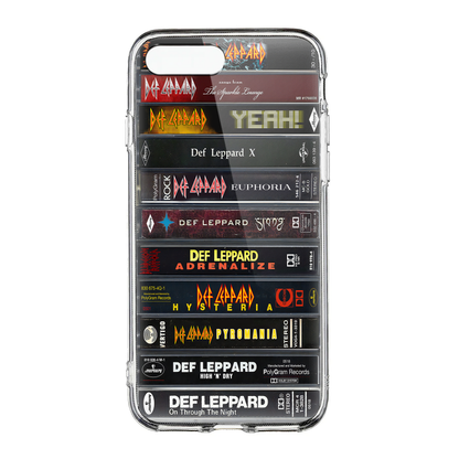 Def Leppard Albums Cassette Collection Retro MagSafe Phone Case