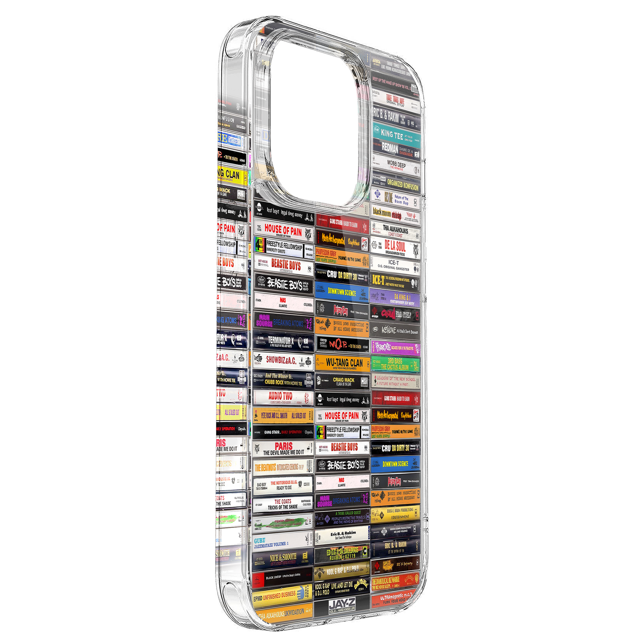 Classic 80s & 90s Hip Hop Albums Cassette Collection Retro MagSafe Phone Case