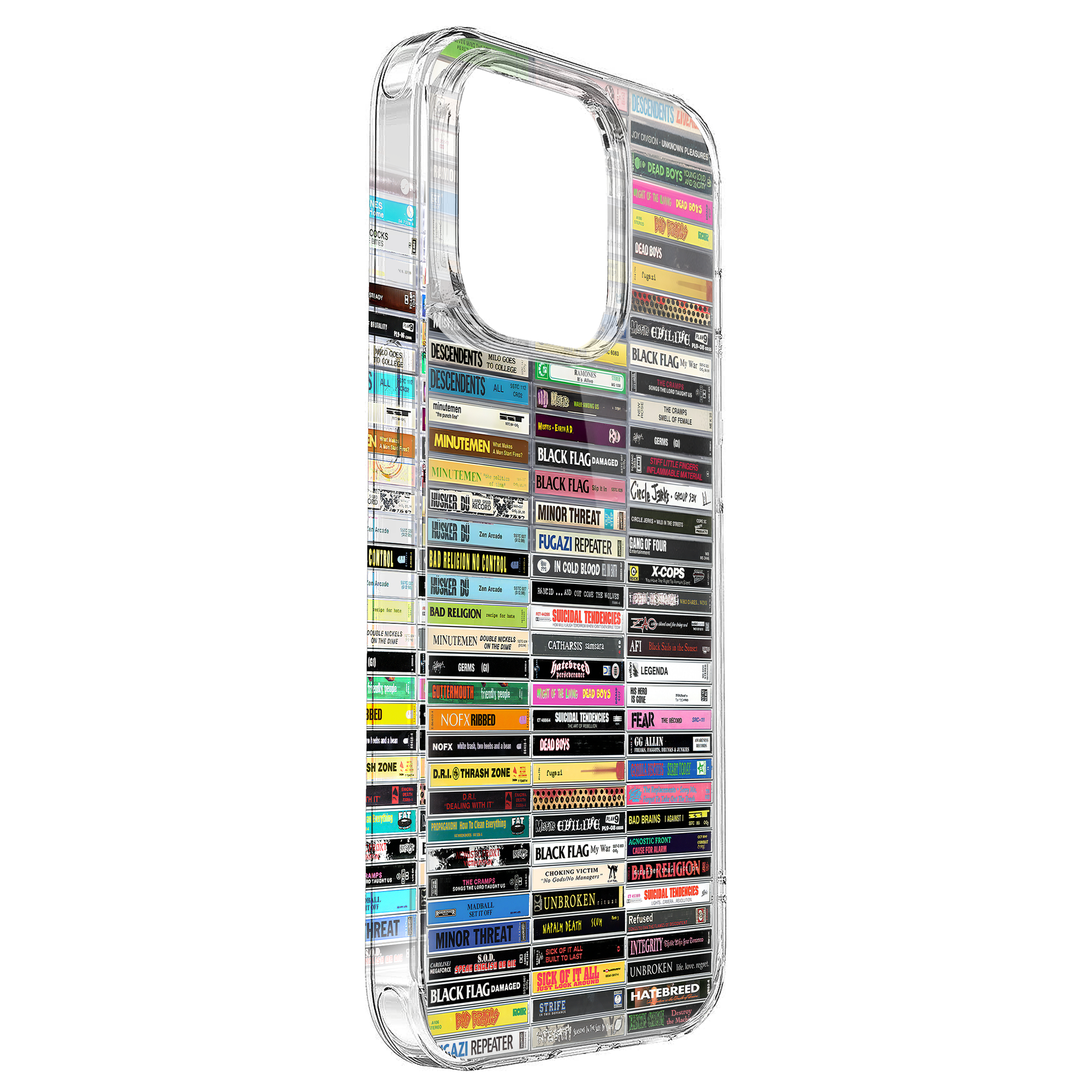 Classic Punk Rock Albums Cassette Collection Retro MagSafe Phone Case