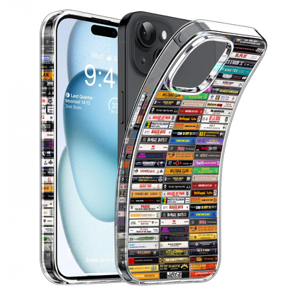Classic 80s & 90s Hip Hop Albums Cassette Collection Retro MagSafe Phone Case