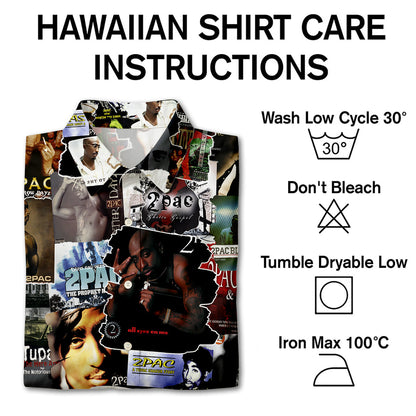 Custom Request Albums Covers Collage Unisex Hawaiian Shirt