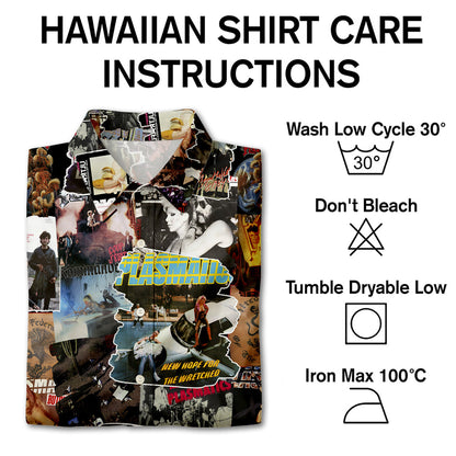 Plasmatics Albums Covers Collage Unisex Hawaiian Shirt