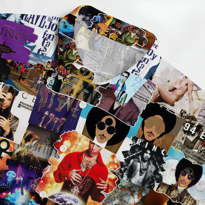 Prince Albums Cover Collage Unisex Hawaiian Shirt