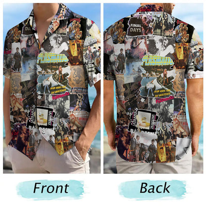 Plasmatics Albums Covers Collage Unisex Hawaiian Shirt
