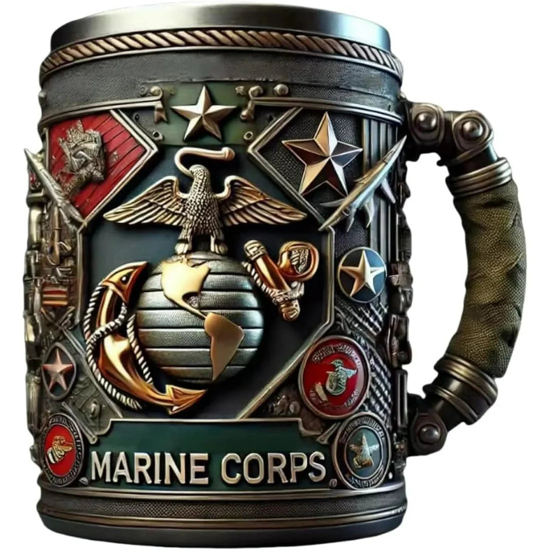 Navy Handcrafted Military Pride Mug