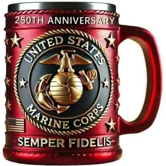 Marine Corps Handcrafted Military Pride Mug