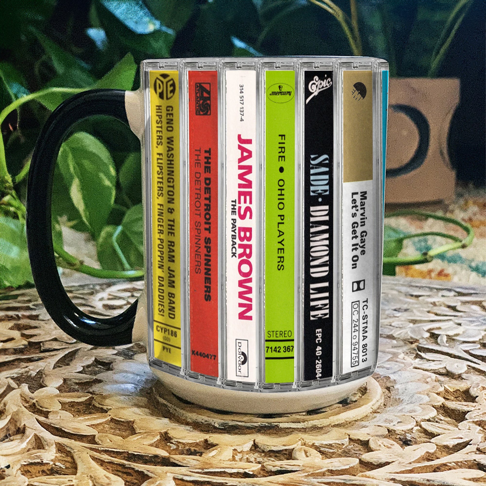 Retro Soul Cassette Collection Accent Mug