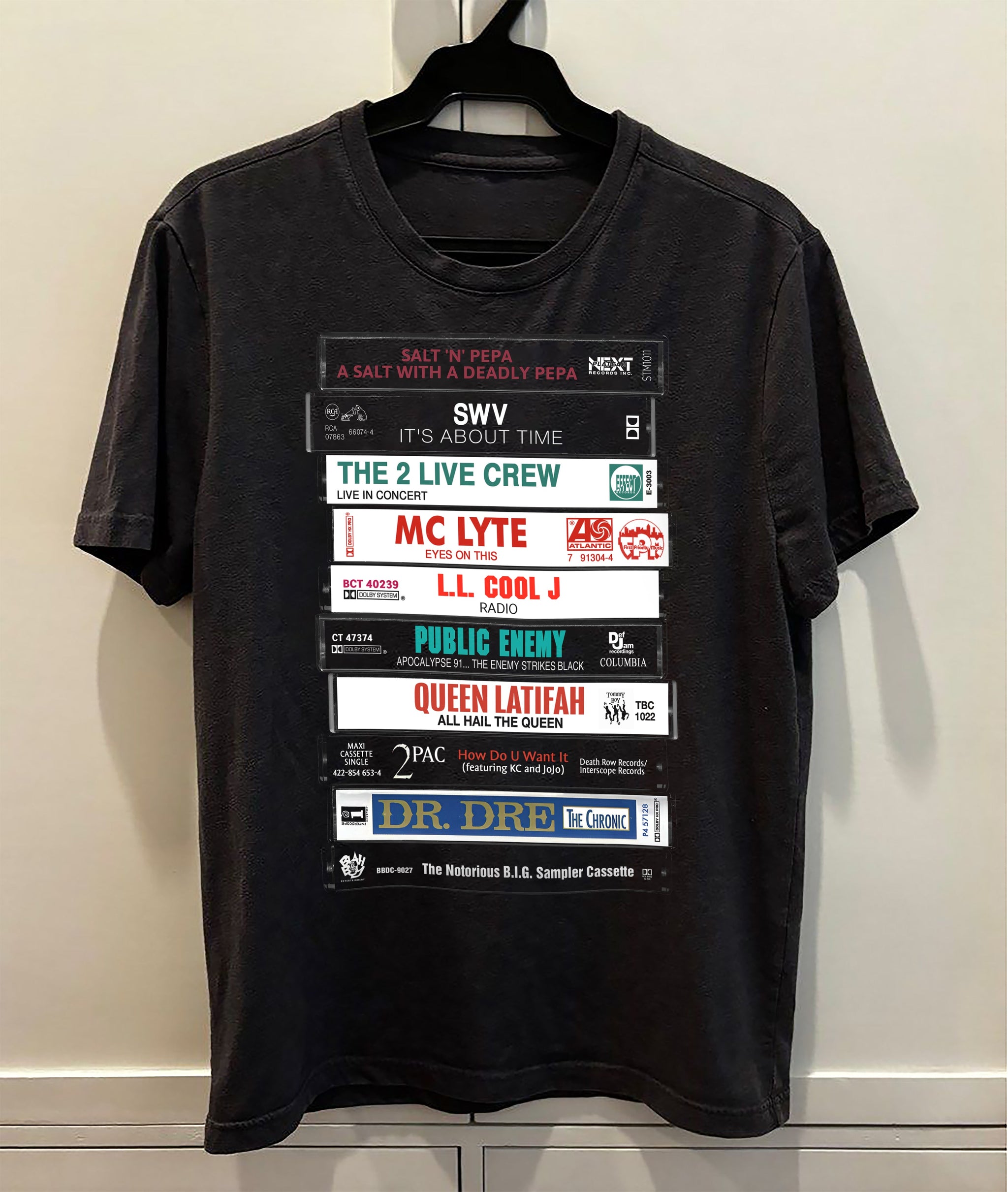 Hip Hop Cassettes Tapes Premium Unisex T-Shirt