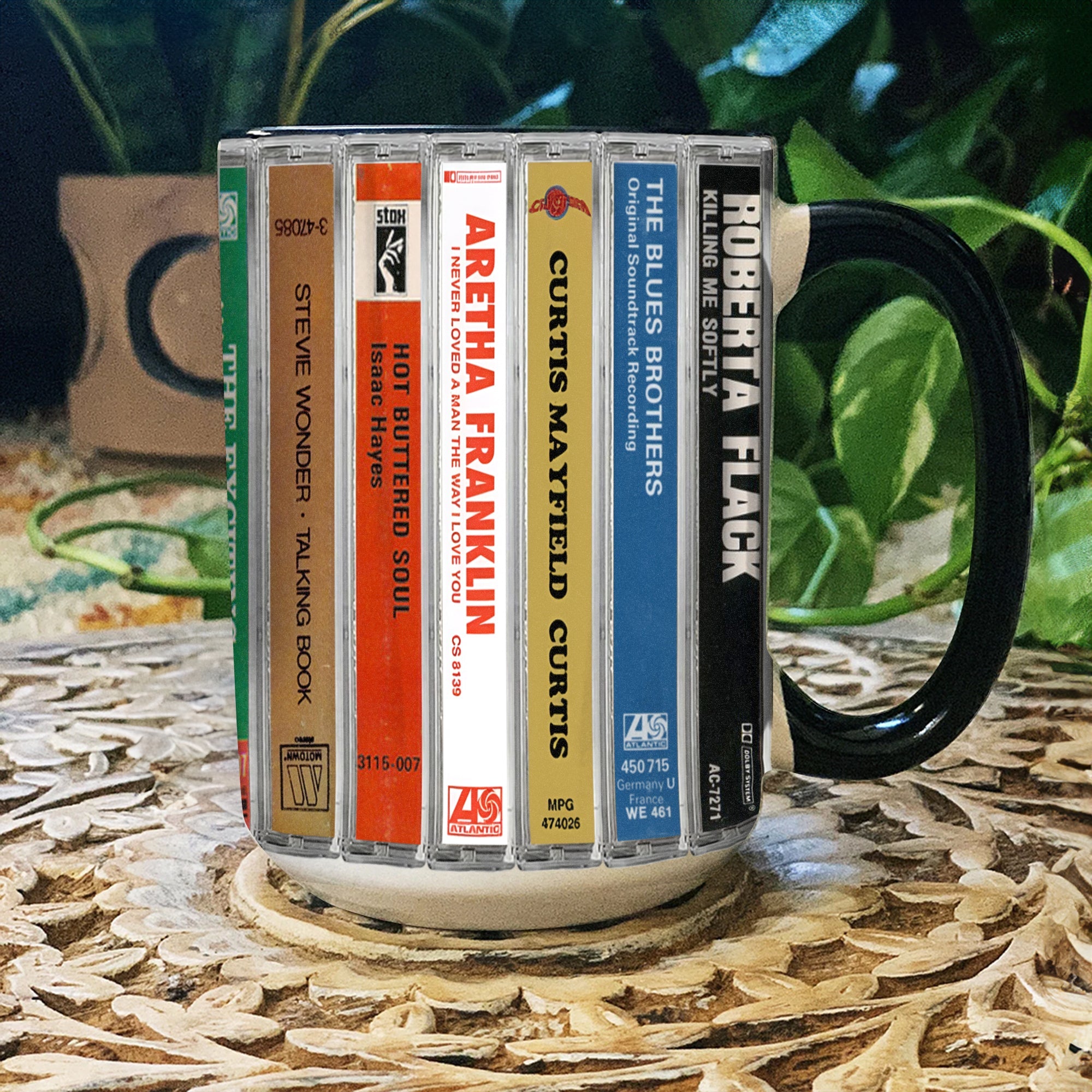Retro Soul Cassette Collection Accent Mug