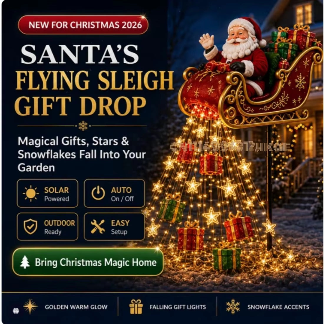 Serencase™ Christmas Snowman Light