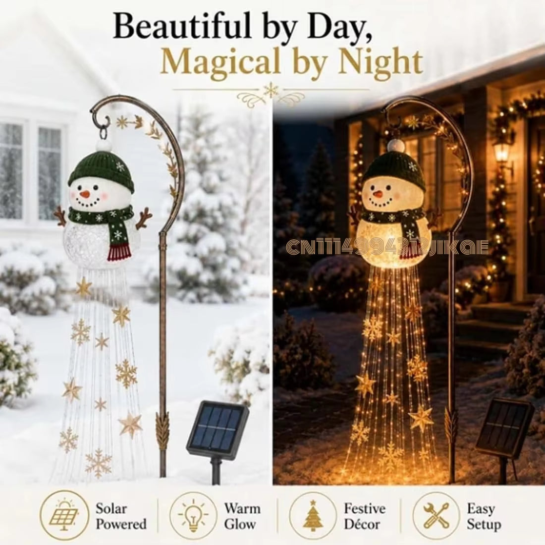 Serencase™ Christmas Snowman Light