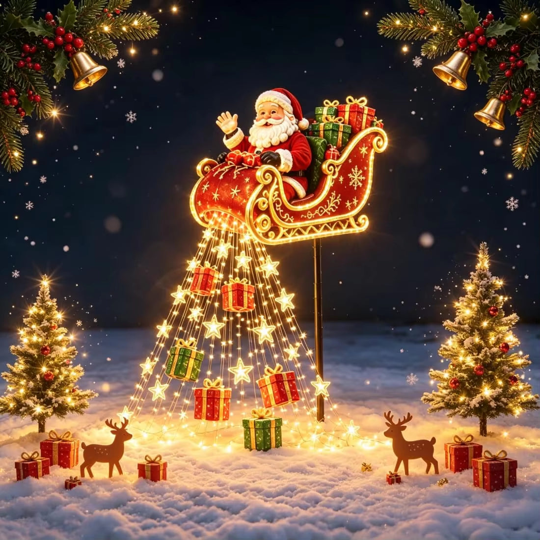 Serencase™ Christmas Snowman Light