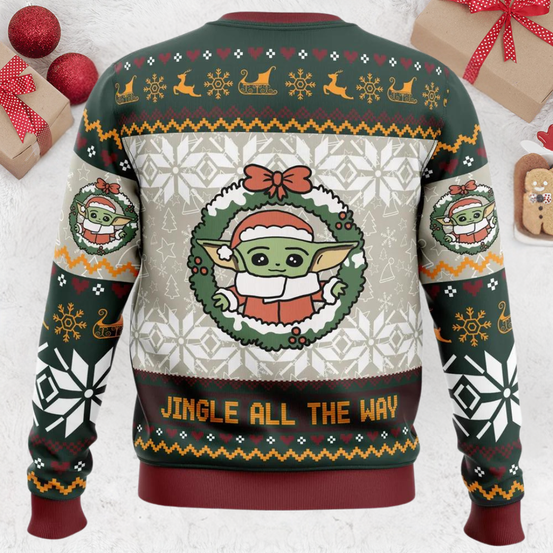 Jingle All The Way Star Wars Christmas Ugly Sweater