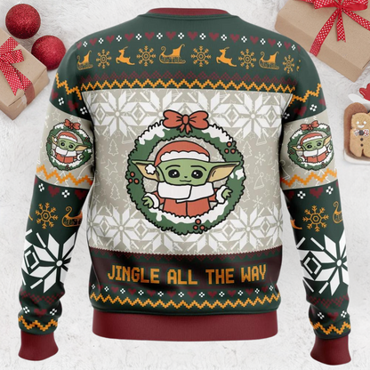 Jingle All The Way Star Wars Christmas Ugly Sweater