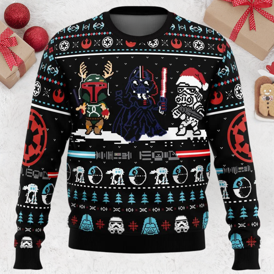 Dark Side Star Wars Christmas Ugly Sweater
