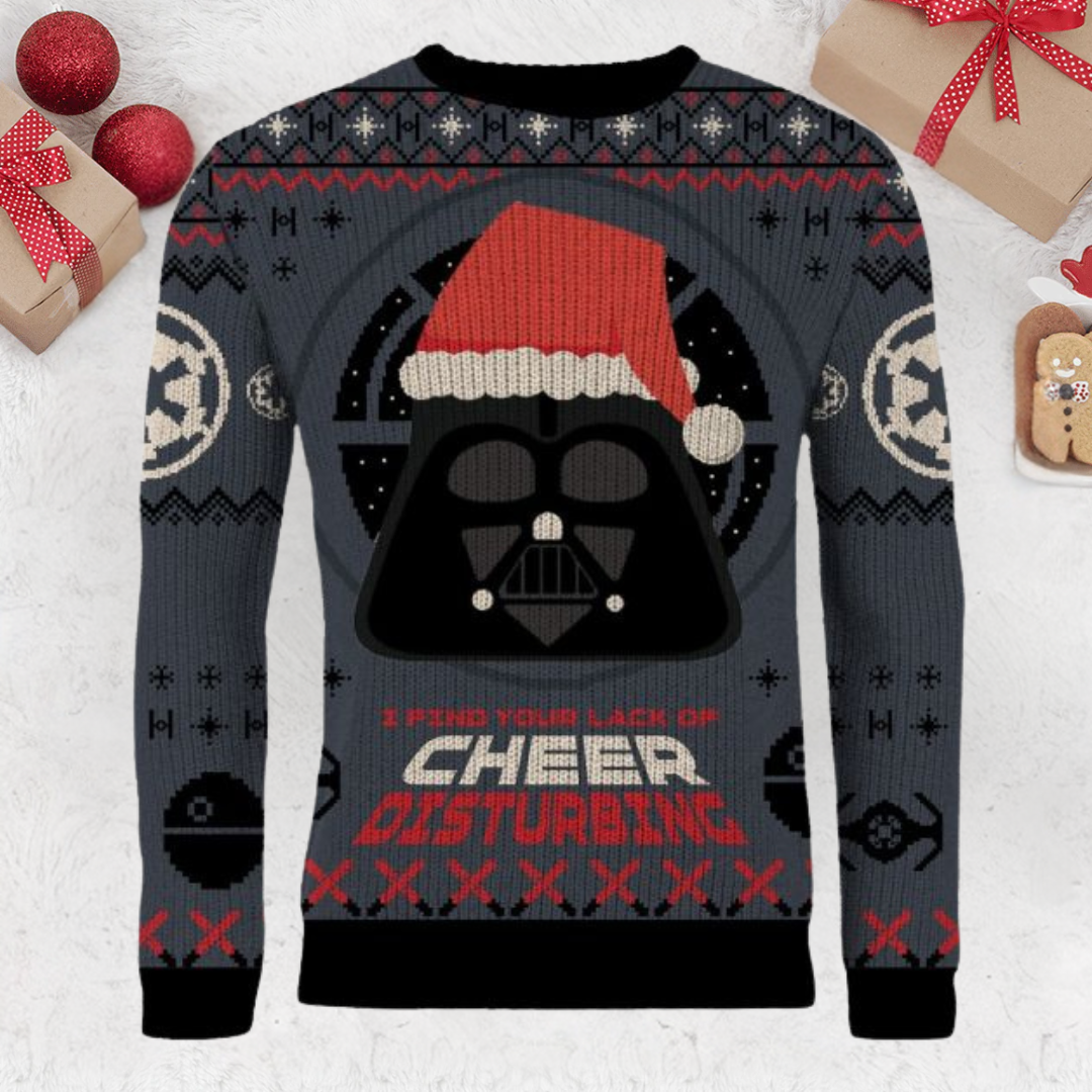 Lack of Cheer Disturbing Star Wars Christmas Ugly Sweater