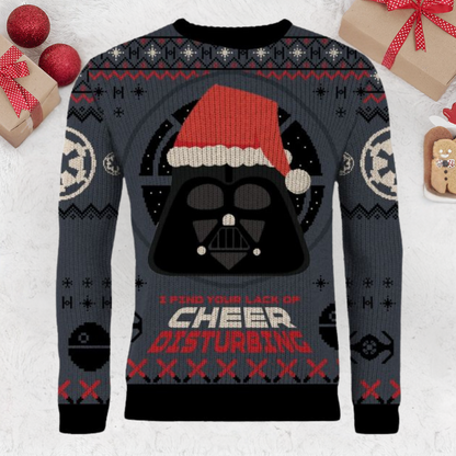 Lack of Cheer Disturbing Star Wars Christmas Ugly Sweater