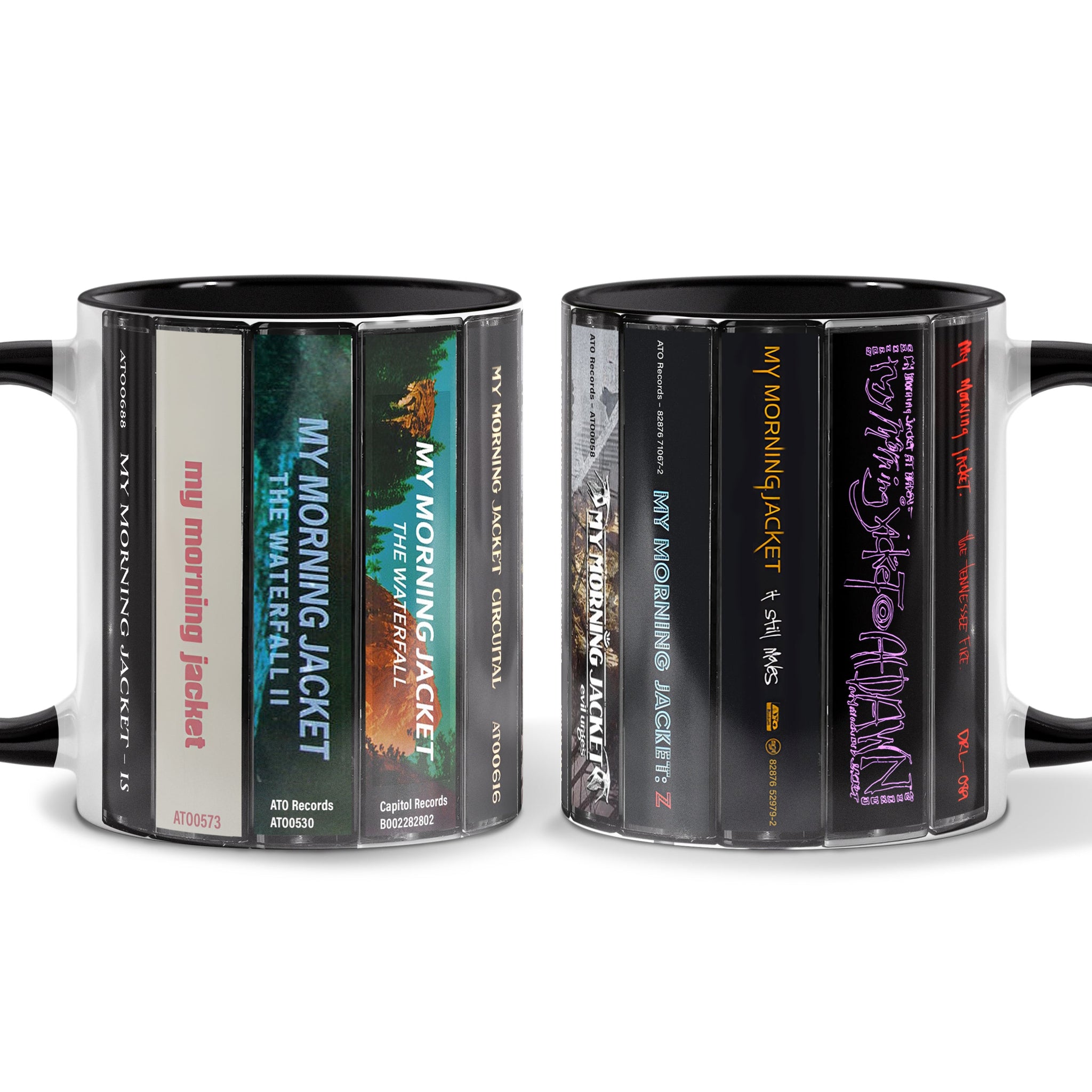 My Morning Jacket Albums Cassette Collection Retro Accent Mug