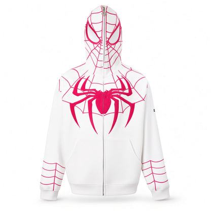 SPIDERMAN EMBROIDERED HOODIE