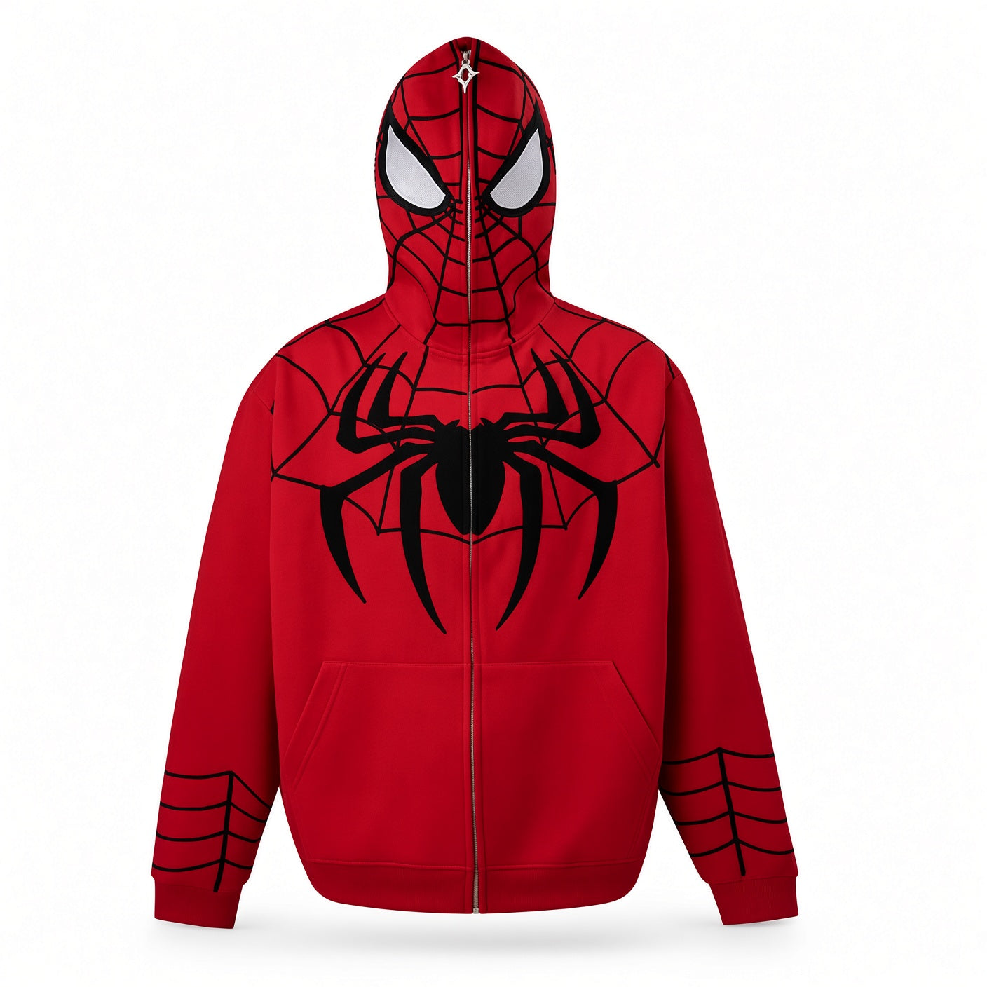 SPIDERMAN EMBROIDERED HOODIE