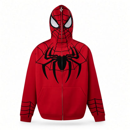 SPIDERMAN EMBROIDERED HOODIE