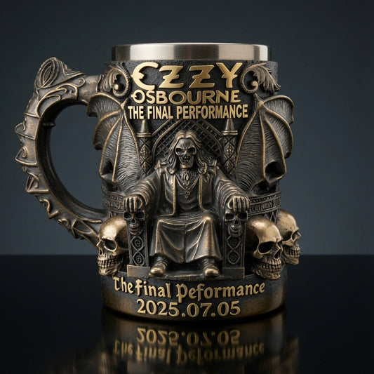 Rock Legend 3D Skull Mug