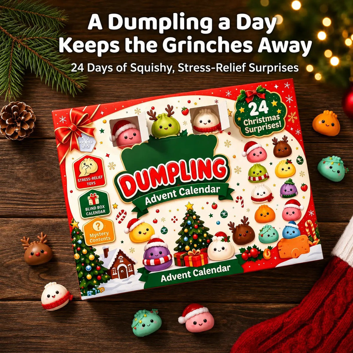 Serencase™ Christmas Squishy Advent Calendar