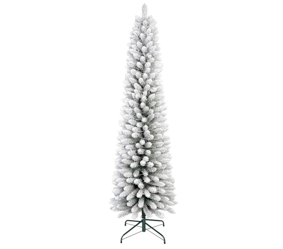 Serencase™ Slim Flocked Pencil Christmas Tree