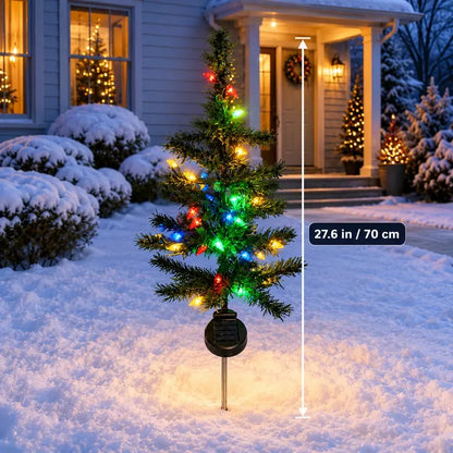 Serencase™ Solar Christmas Tree Pathway Lights