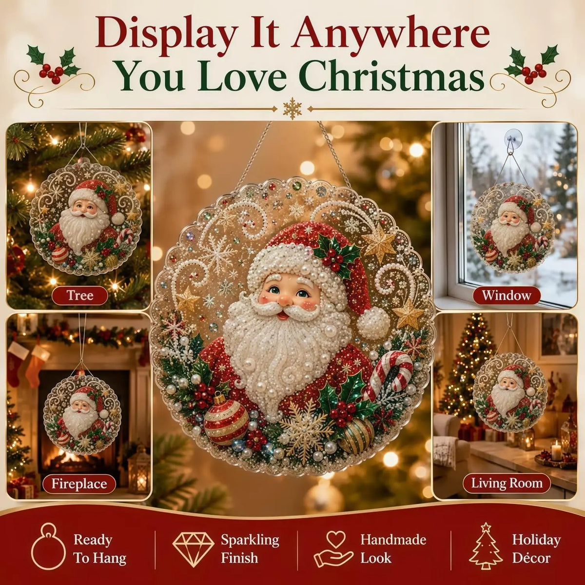 Serencase™ Christmas Suncatcher Kit