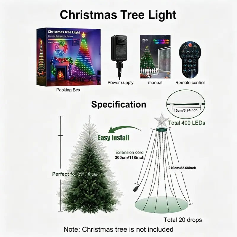 Serencase™ Smart RGB Tree Lights