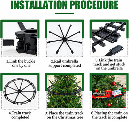 Serencase™ Christmas Tree Train Set