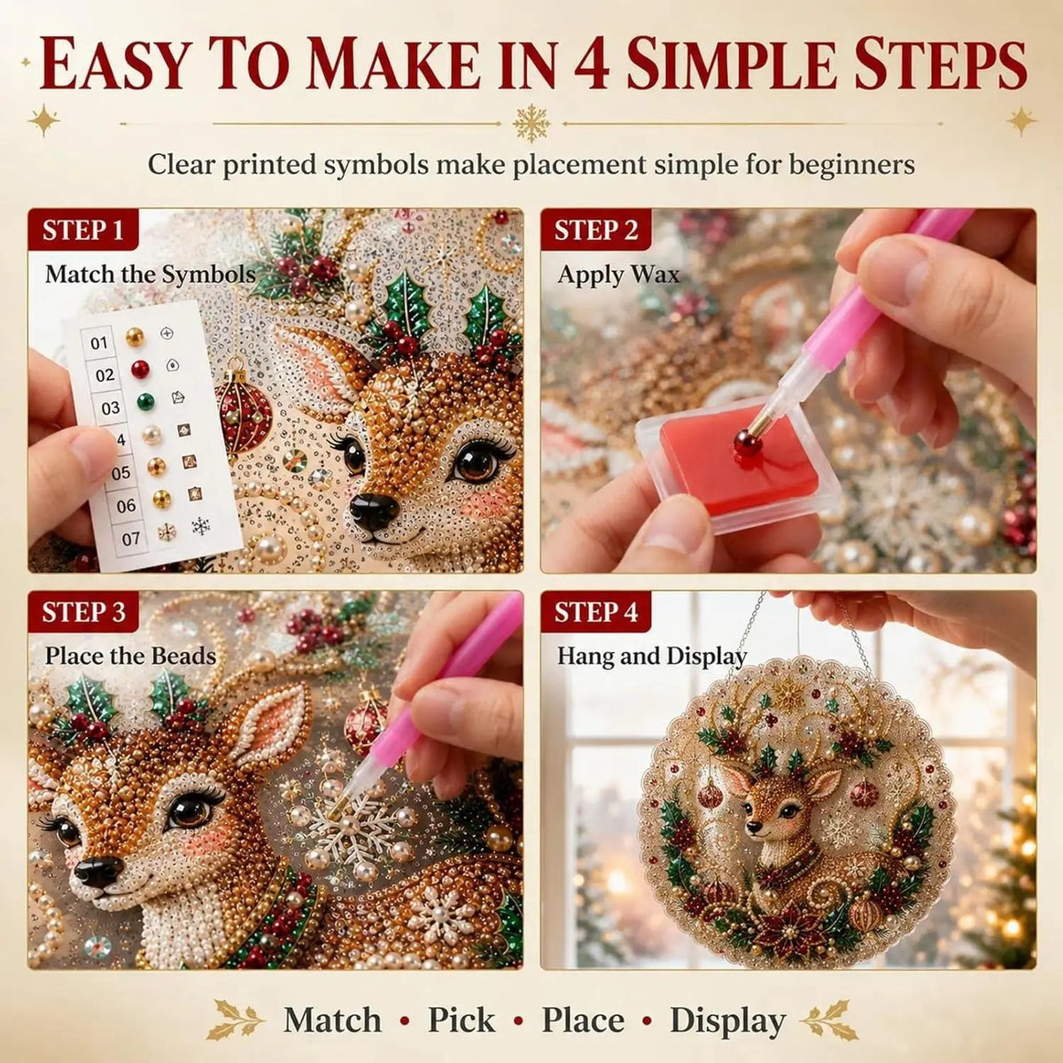 Serencase™ Christmas Suncatcher Kit