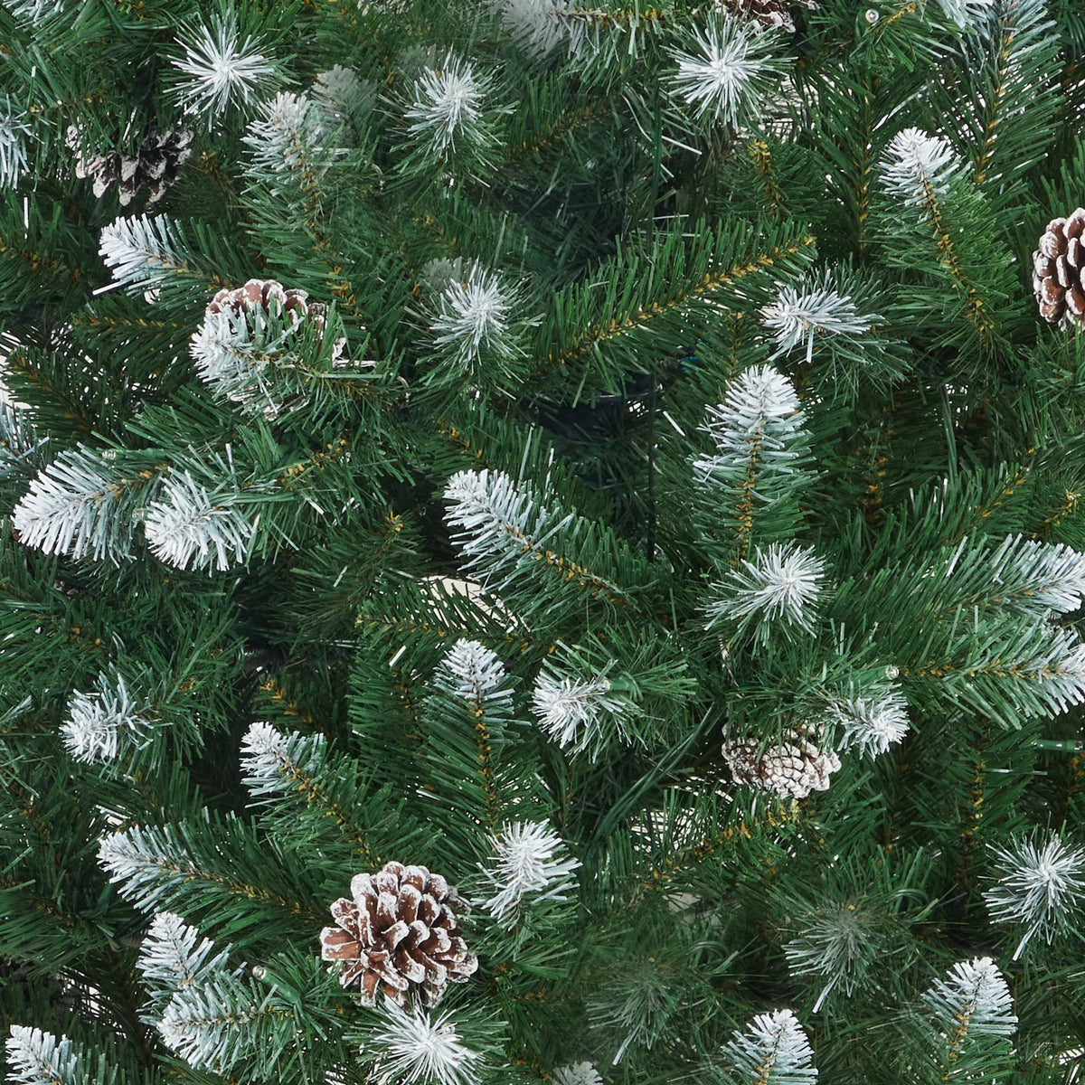 Serencase™ Slim Artificial Flocked Christmas Tree