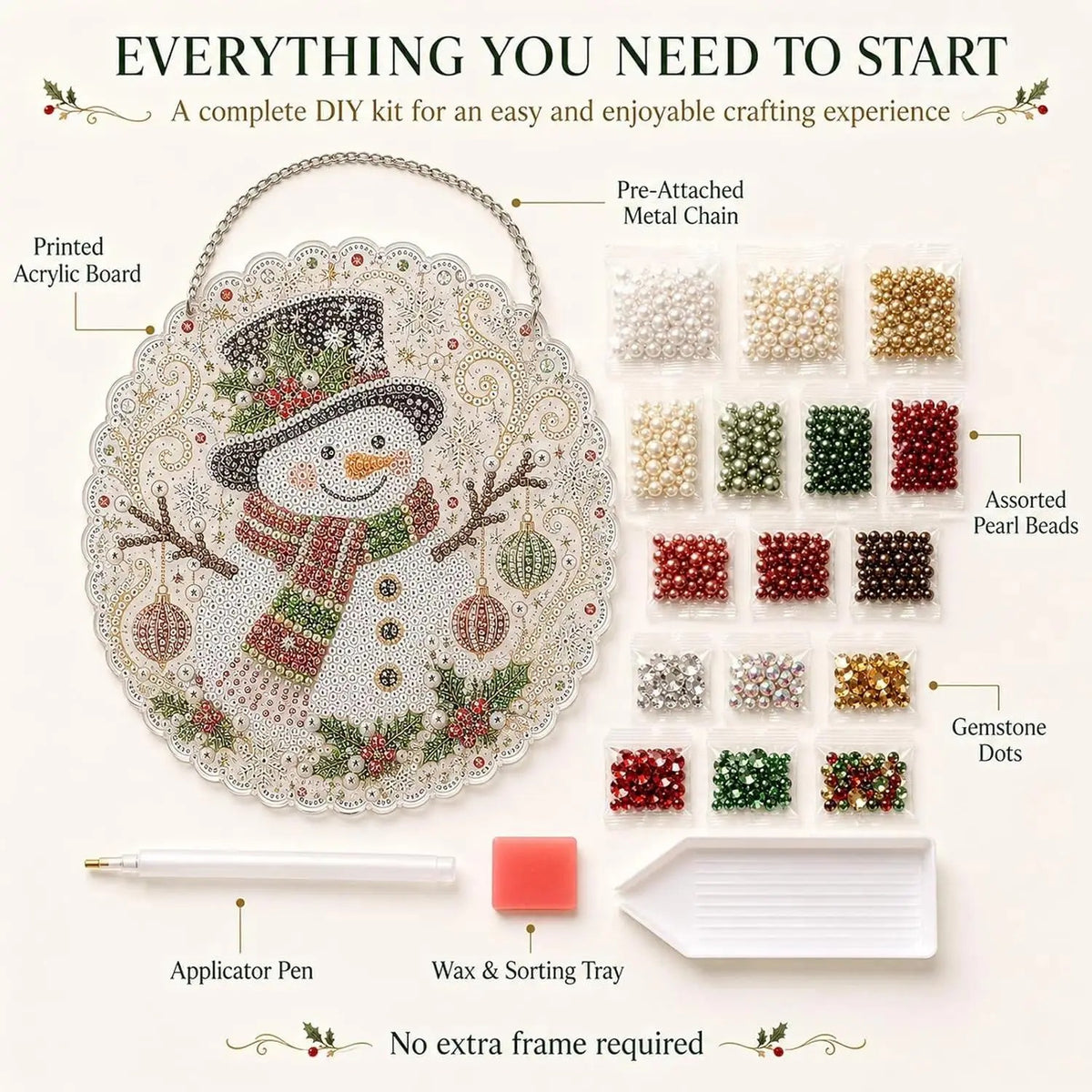 Serencase™ Christmas Suncatcher Kit