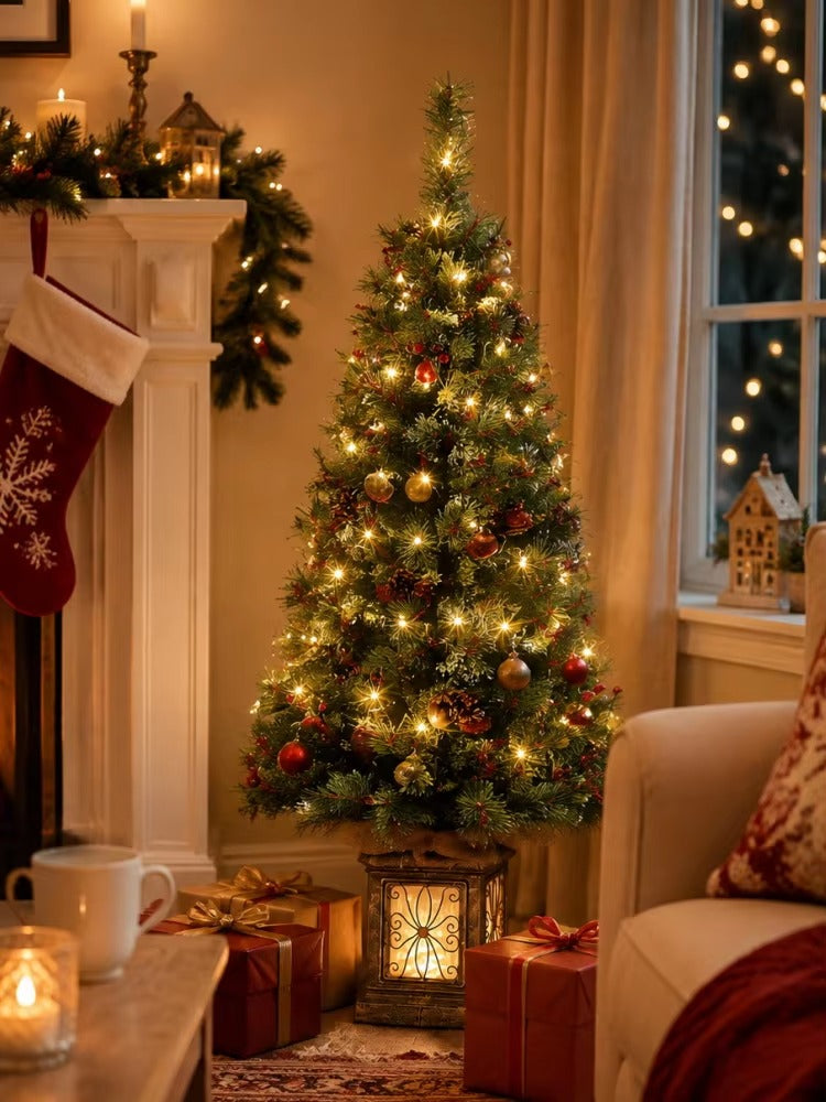 Serencase™ 4.5Ft Pre-Lit Christmas Tree