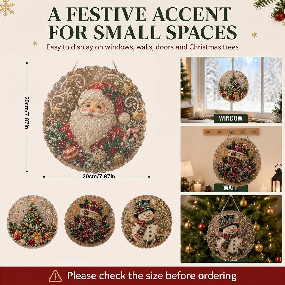 Serencase™ Christmas Suncatcher Kit