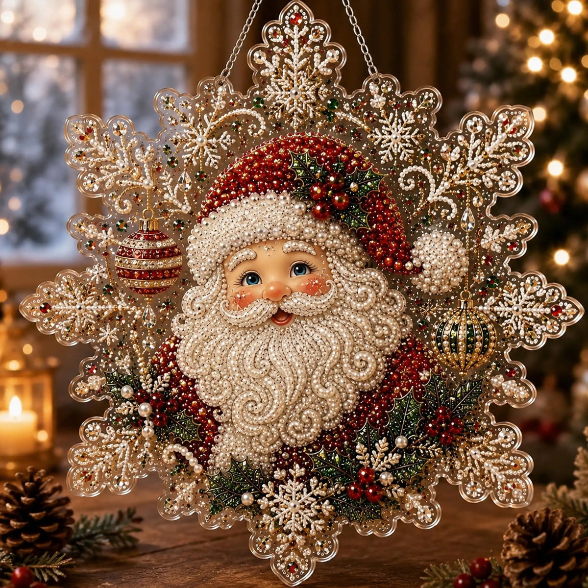 Serencase™ Christmas Diamond Painting Suncatcher Kit