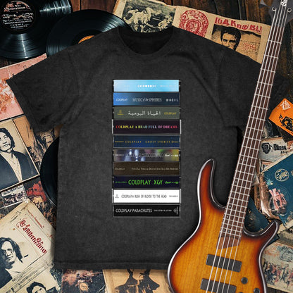 Custom Request Albums Cassette Retro Collection Premium Unisex T-Shirt