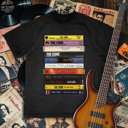 The Cure Albums Cassette Retro Collection Premium Unisex T-Shirt