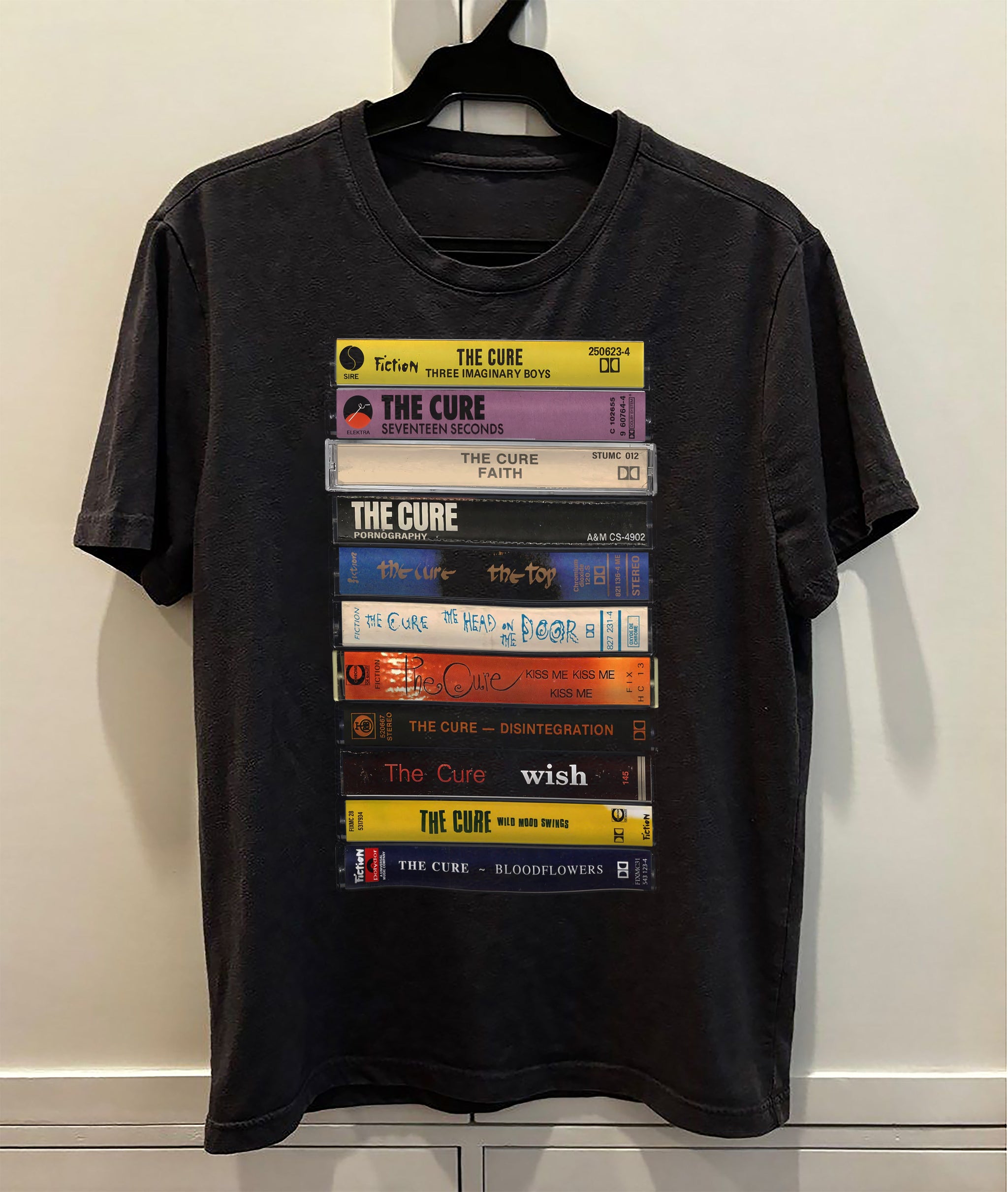 The Cure Albums Cassette Retro Collection Premium Unisex T-Shirt
